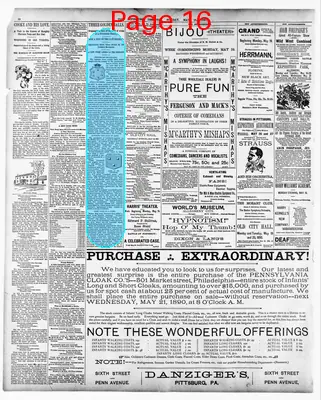 Page thumbnail for Pittsburg Dispatch