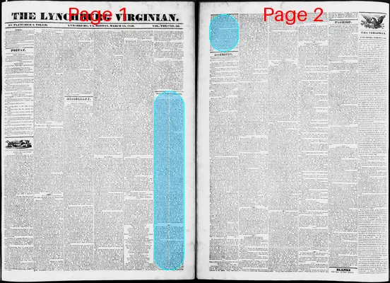 Page thumbnail for Lynchburg Virginian