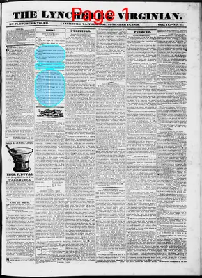 Page thumbnail for Lynchburg Virginian