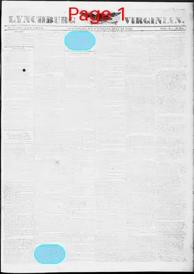 Page thumbnail for Lynchburg Virginian