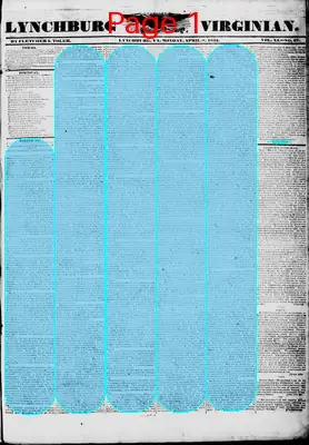 Page thumbnail for Lynchburg Virginian