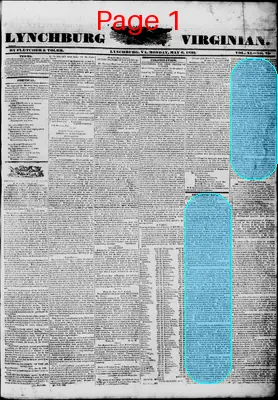 Page thumbnail for Lynchburg Virginian