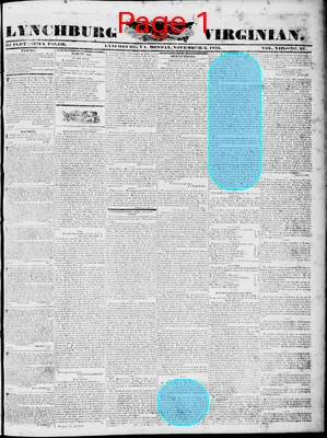 Page thumbnail for Lynchburg Virginian