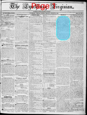 Page thumbnail for Lynchburg Virginian
