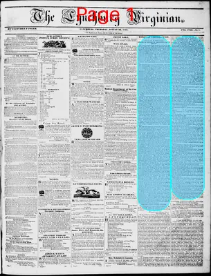Page thumbnail for Lynchburg Virginian