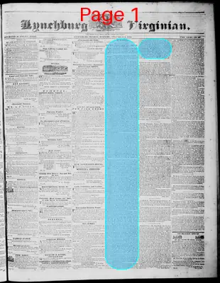 Page thumbnail for Lynchburg Virginian