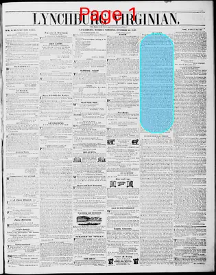 Page thumbnail for Lynchburg Virginian