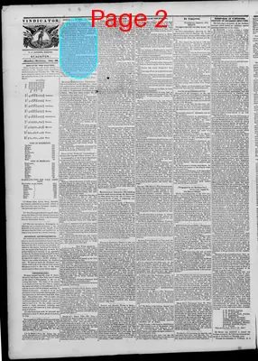 Page thumbnail for Republican Vindicator