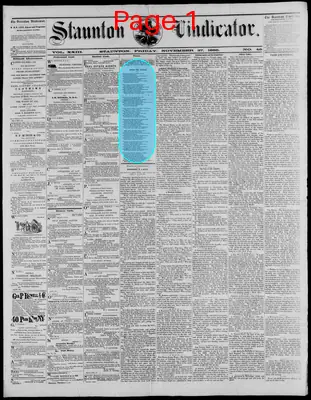 Page thumbnail for Staunton Vindicator