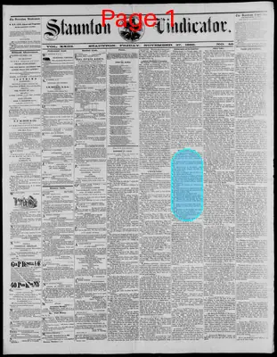 Page thumbnail for Staunton Vindicator