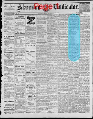 Page thumbnail for Staunton Vindicator