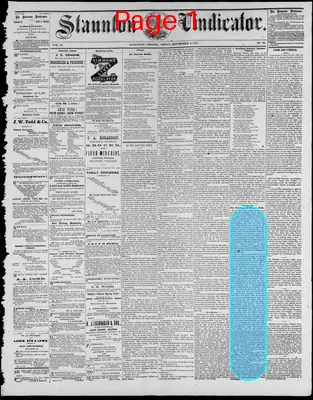Page thumbnail for Staunton Vindicator