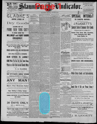 Page thumbnail for Staunton Vindicator
