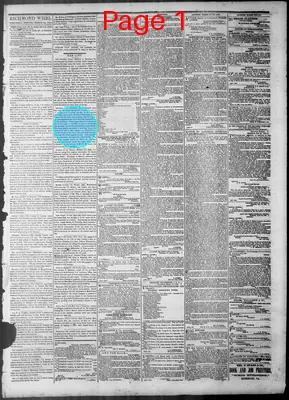 Page thumbnail for Richmond Whig