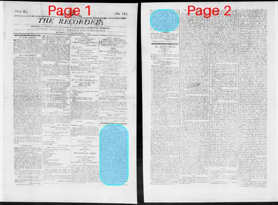 Page thumbnail for The Recorder