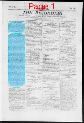 Page thumbnail for The Recorder