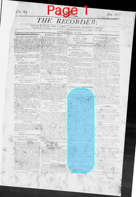 Page thumbnail for The Recorder