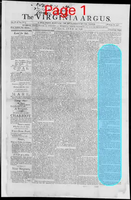 Page thumbnail for Virginia Argus