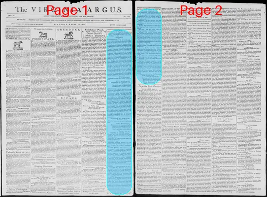 Page thumbnail for Virginia Argus