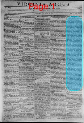 Page thumbnail for Virginia Argus