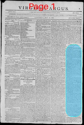 Page thumbnail for Virginia Argus