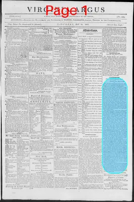 Page thumbnail for Virginia Argus