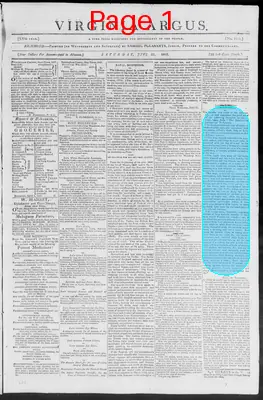 Page thumbnail for Virginia Argus