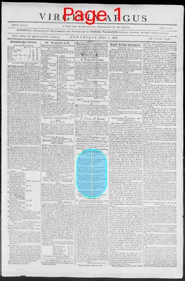 Page thumbnail for Virginia Argus