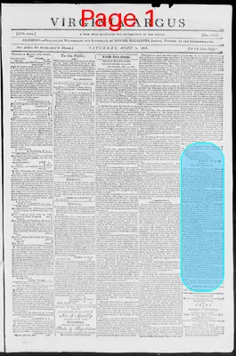 Page thumbnail for Virginia Argus