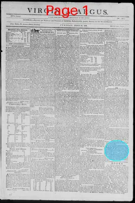 Page thumbnail for Virginia Argus