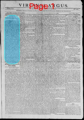Page thumbnail for Virginia Argus