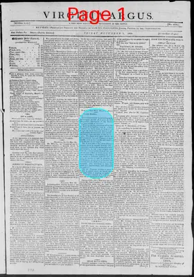 Page thumbnail for Virginia Argus