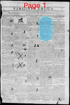 Page thumbnail for Virginia Argus