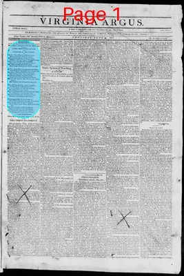 Page thumbnail for Virginia Argus