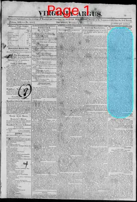 Page thumbnail for Virginia Argus