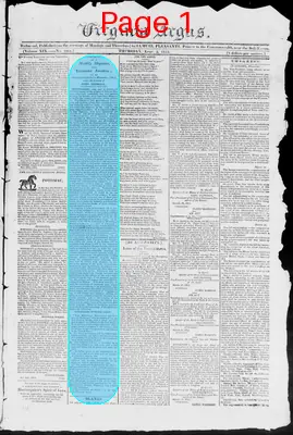 Page thumbnail for Virginia Argus