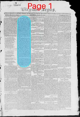 Page thumbnail for Virginia Argus