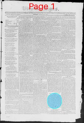 Page thumbnail for Virginia Argus