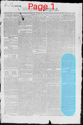 Page thumbnail for Virginia Argus