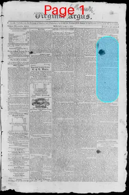 Page thumbnail for Virginia Argus