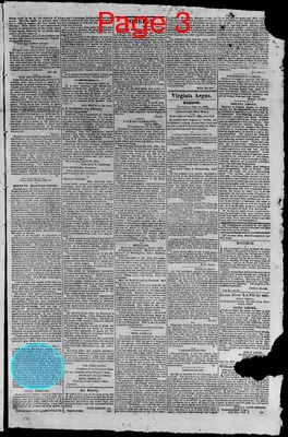 Page thumbnail for Virginia Argus