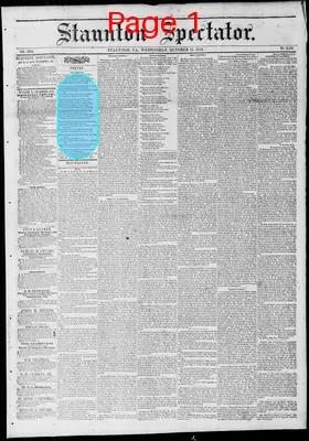 Page thumbnail for Staunton Spectator