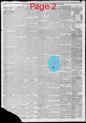 Page thumbnail for Staunton Spectator