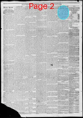 Page thumbnail for Staunton Spectator