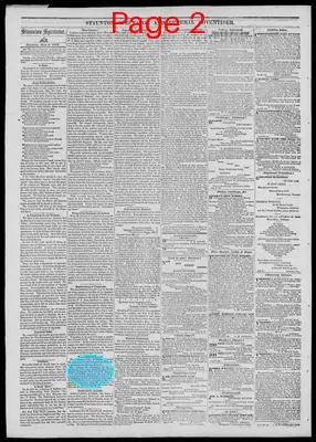 Page thumbnail for Staunton Spectator