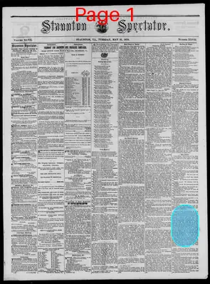 Page thumbnail for Staunton Spectator