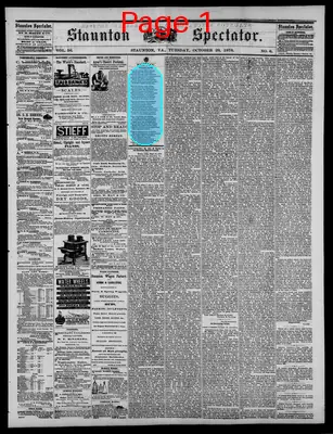Page thumbnail for Staunton Spectator