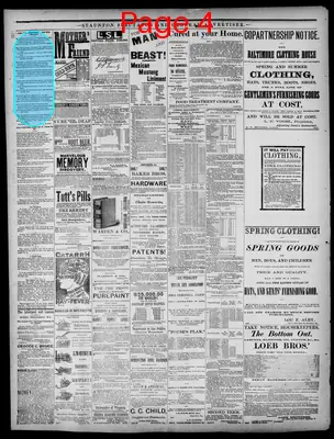 Page thumbnail for Staunton Spectator