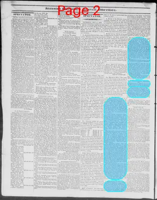 Page thumbnail for Staunton Spectator, And General Advertiser