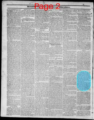 Page thumbnail for Staunton Spectator, And General Advertiser